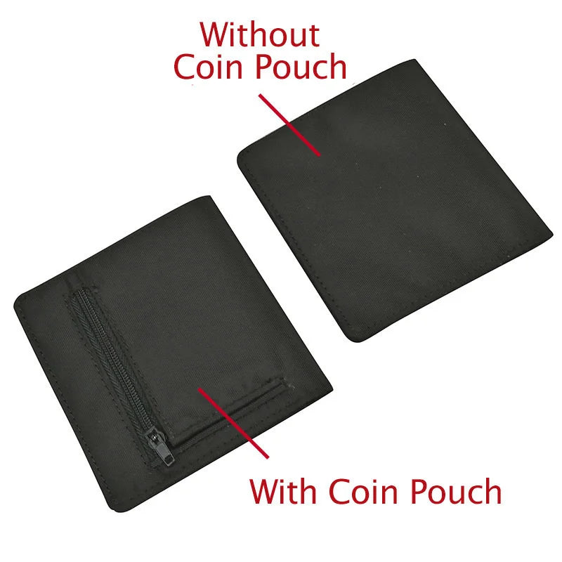 Minimalist Slim Nylon Wallet For Men and Women.