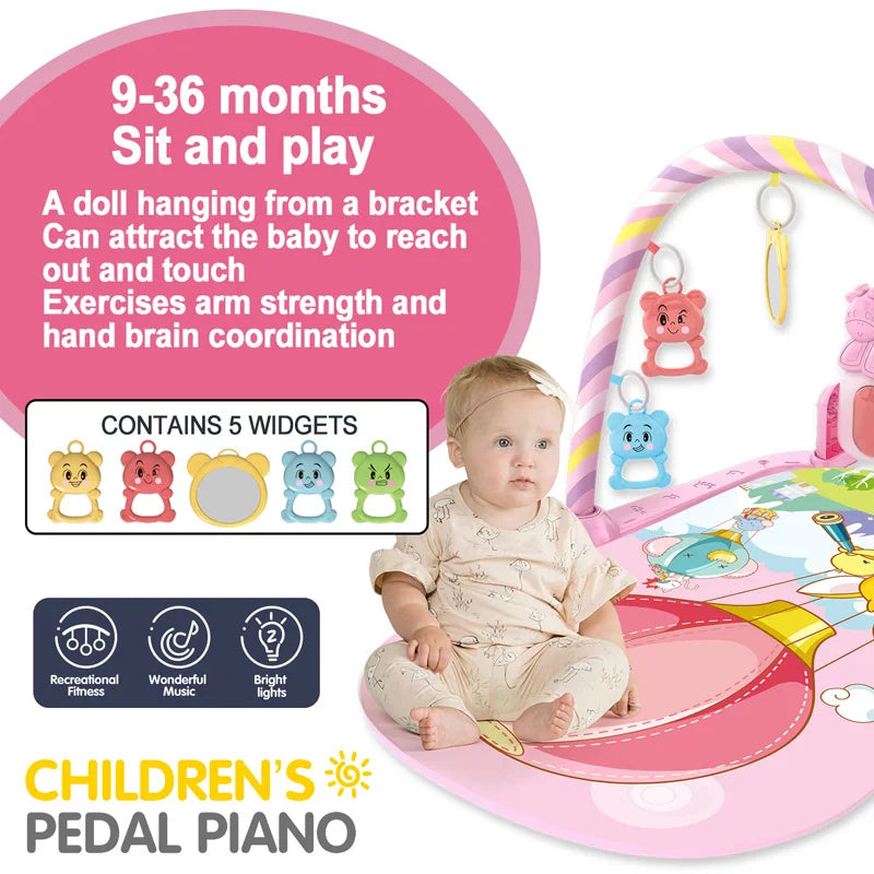 Baby Fitness Stand & Music Play Gym