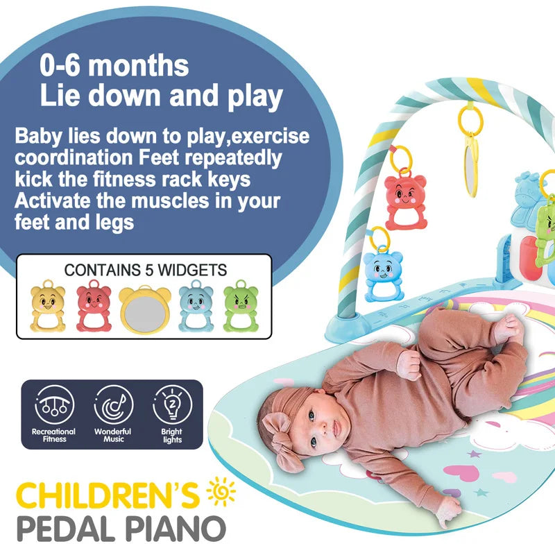 Baby Fitness Stand & Music Play Gym