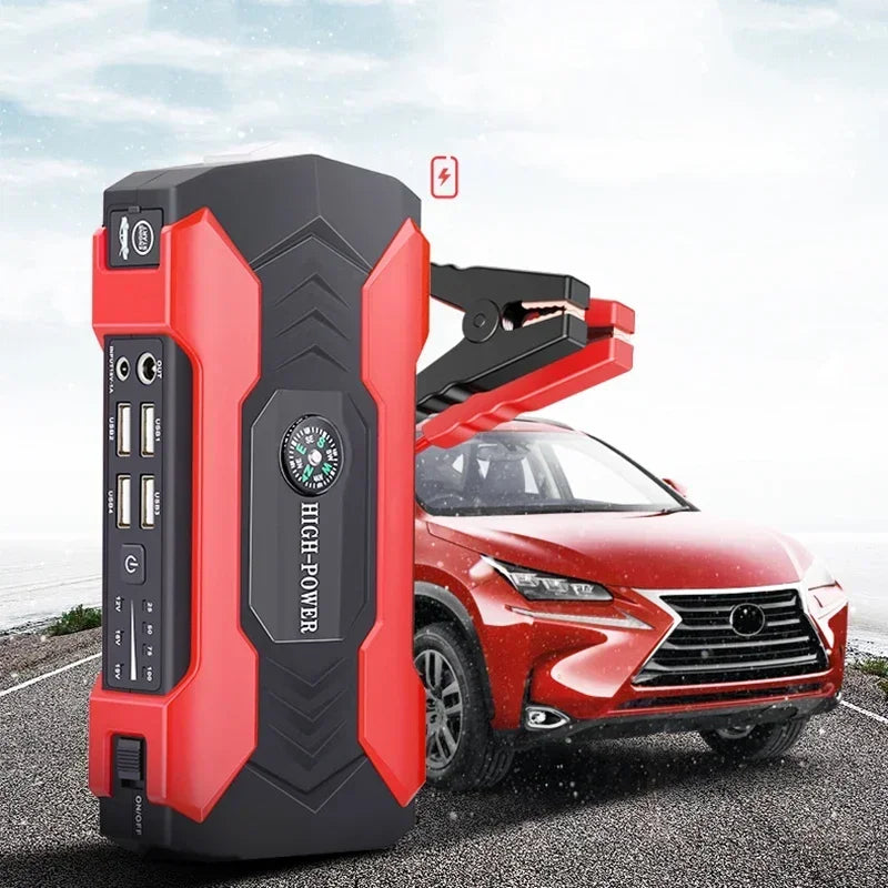 Car Jump Starter, Battery Charger and Portable Electric Air Pump