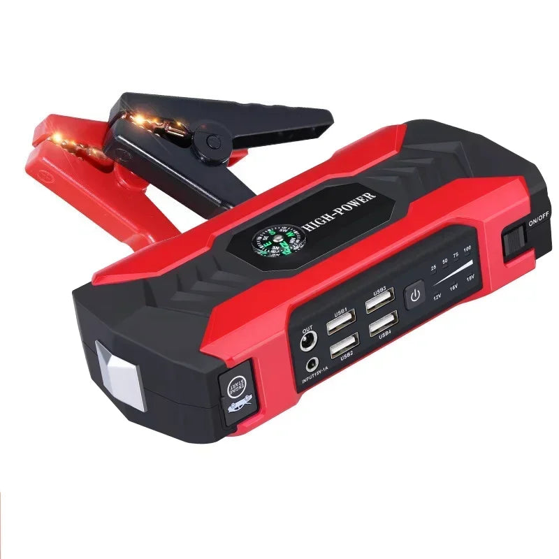 Car Jump Starter, Battery Charger and Portable Electric Air Pump