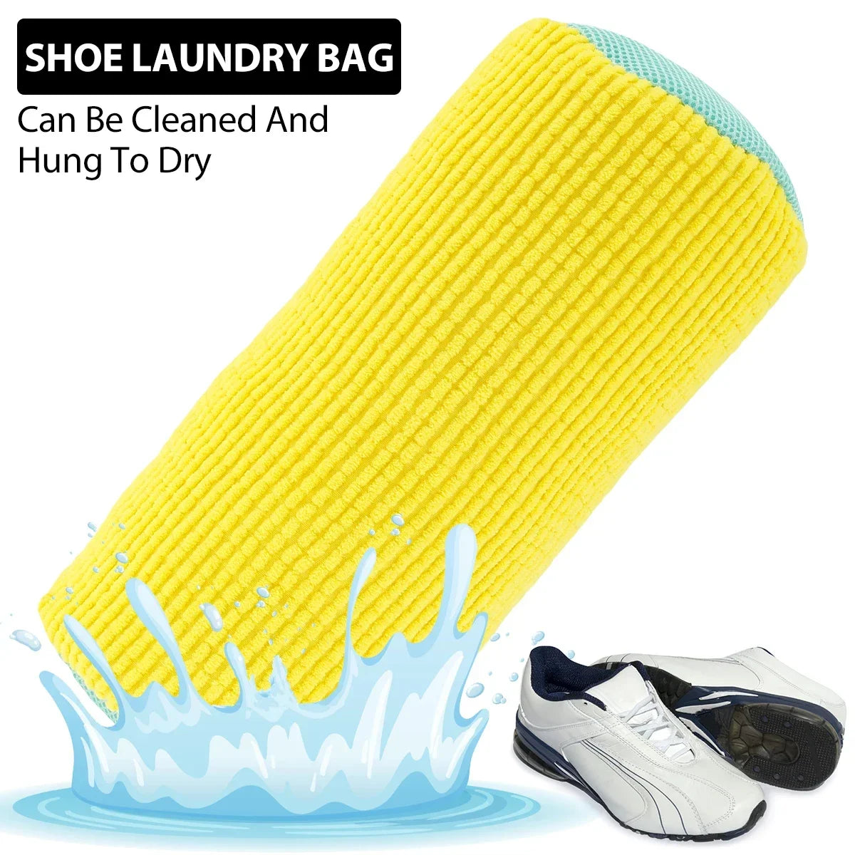 "Dirt Eliminator"                Shoe Laundry Bag